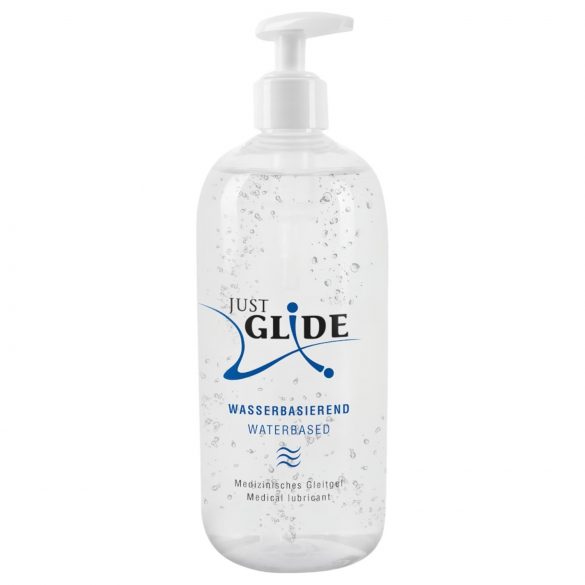 Just Glide lubricante base agua (500ml)