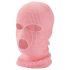 Balaclava rosa de 3 aberturas