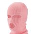 Balaclava rosa de 3 aberturas