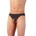 Showmaster tanga para hombres (negro)