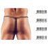 Mini tanga para hombres (negro) - M