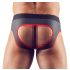 Svenjoyment - jock abierto (negro-rojo) - M