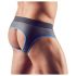 Svenjoyment - jockstrap abierto (negro-azul) - L