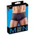 Boxer transparente a rayas (negro) - M