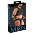 Svenjoyment Bondage - Mesh Top and Jockstrap Set (Black) 