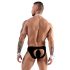 Set de tanga de camarero para hombre Svenjoyment (blanco y negro)