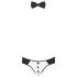 Set de tanga de camarero para hombre Svenjoyment (blanco y negro)