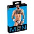 Set de tanga de camarero para hombre Svenjoyment (blanco y negro) - L