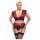 Cottelli Bondage Plus Size - Lace Bra Set (Red-Black) 