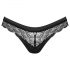 Obsessive Chemeris - sexy tanga (negro) - M/L