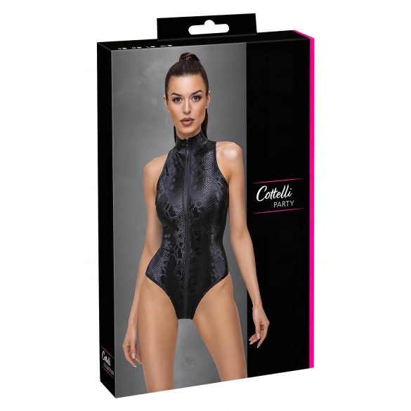 Cottelli Party - Body estampado serpiente (negro) - M