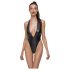 Cottelli Party - Deep Plunge Bodysuit (Black) - L