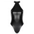 Noir - body brillante de cuello alto (negro)