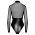 Noir - body brillante y transparente (negro) - L