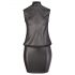 Cottelli Plus Talla - vestido brillante de gasa (negro)