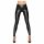 Noir - leggings largos y brillantes (negro)