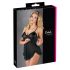 Cottelli - Babydoll ligero y con volantes (negro)