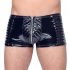 Black Level - Short varonil con cremallera (negro)