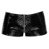 Black Level - Short varonil con cremallera (negro)