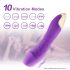 Amante Real Mrow - Vibrador recargable y realista, impermeable (lila)