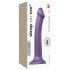 Dildo Strap-on Mediano Brillo Metálico - Lila