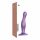 Strap-on Curvy Morado - Dildo Ondulado con Base