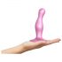 Strap-on-me Curvy S - Dildo ondulado con base (rosa)