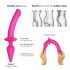 Arnés Strap-on-me Swith XXL Semirrealista 2en1 - Dildo (Rosa)