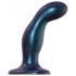 Dildo anal flexible Snaky M - azul metálico