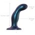 Dildo anal flexible Snaky M - azul metálico