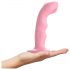 Strap-on-me M - vibrador G-punto pulsante e impermeable (rosa)