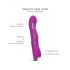 Amor a Amor Swap - vibrador G-punto pulsante lila recargable