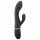 Conejito Glam - Vibrador Recargable con Estimulador en Negro