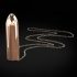 Vibrador collar recargable e impermeable (rosegold)