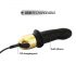 Dorcel Mini Lover 2.0: Vibrador G-spot recargable (negro-dorado)