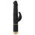 Conejo Furioso 2.0 - Vibrador con brazo clitorial (negro)