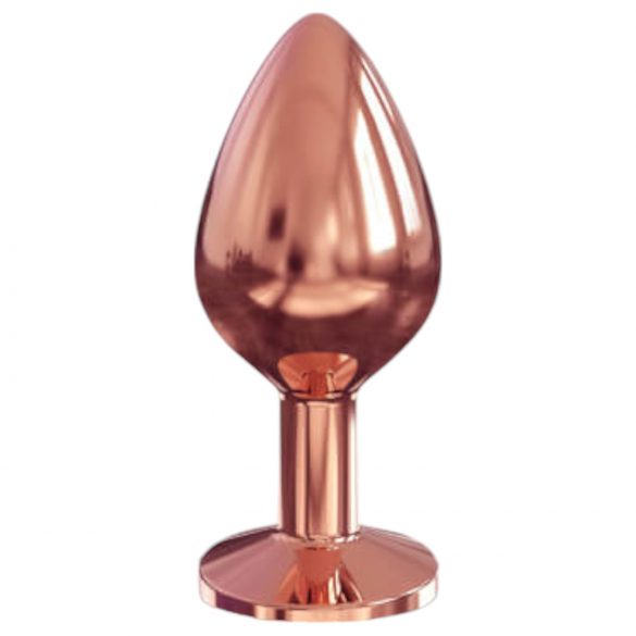 Plug Anal Diamante M - oro rosa