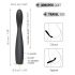 Dorcel G-Slim - Vibrador recargable punto G (negro)