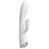 Vibrador Dorcel Flexi Rabbit con calentador (blanco)