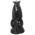 AnimHole Lobo - dildo falopeante 21cm (negro)