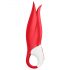 Satisfyer Power Flower - vibrador rojo, recargable y resistente al agua