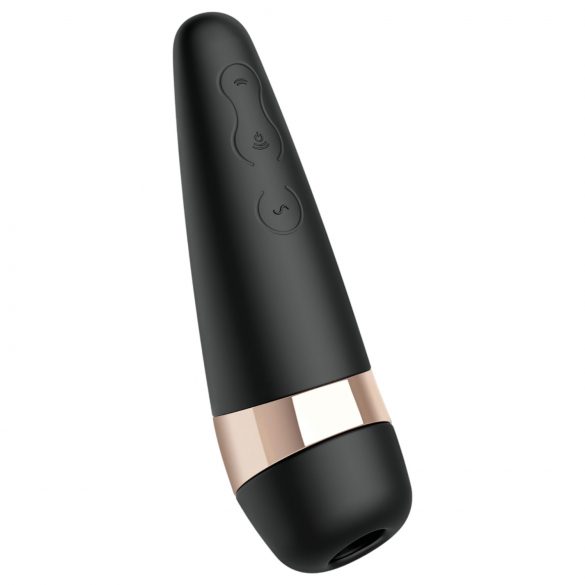 Satisfyer Pro 3+ - Vibrador estimulador, resistente al agua (negro)