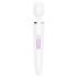 Satisfyer Wand-er Woman - vibrador masajeador impermeable blanco