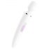 Satisfyer Wand-er Woman - vibrador masajeador impermeable blanco