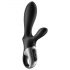 Satisfyer Heat Climax+: Vibrador anal caliente con brazo (negro)