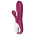 Satisfyer Hot Bunny - vibrador inteligente con calor (rojo)