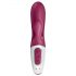 Satisfyer Hot Bunny - vibrador inteligente con calor (rojo)