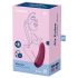 Satisfyer Curvy 1+ - Estimulador clitorial con ondas de aire (rojo)