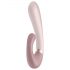 Satisfyer Heat Wave - vibrador inteligente con calor y brazos (beige)