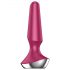 Satisfyer Plug-ilicious 2 - Vibrador anal inteligente (rojo)